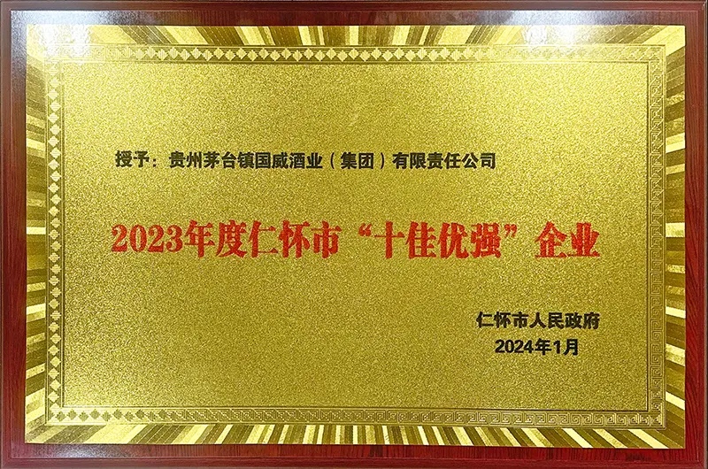 十佳优强企业2023年